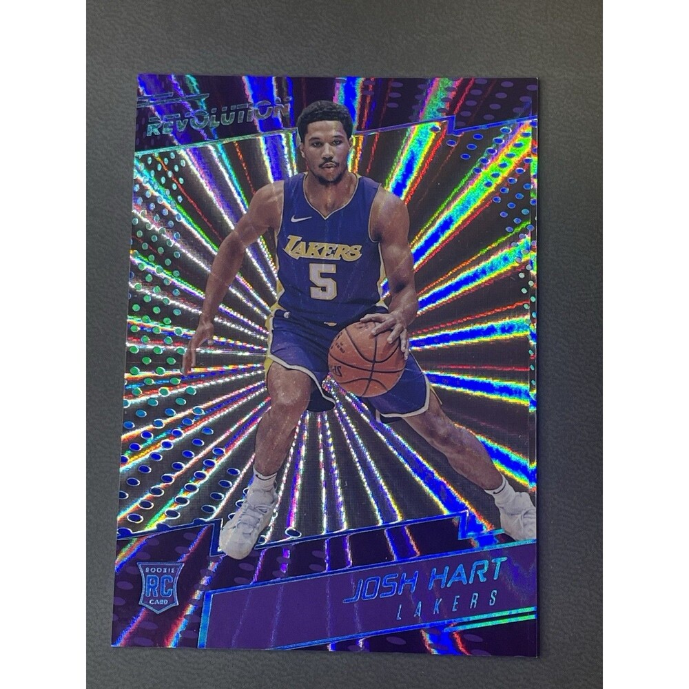 2017-18 Panini Revolution Rookies Sunburst /75 Josh Hart #132 Knicks Lakers RC